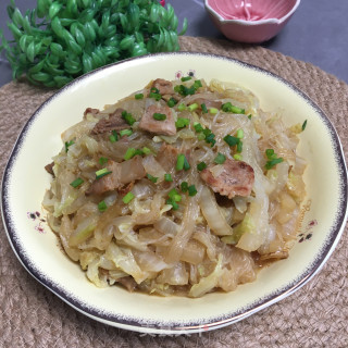 猪肉白菜烧粉条的做法步骤：13