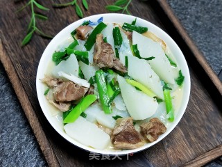 鸭腿肉炖萝卜的做法步骤：12