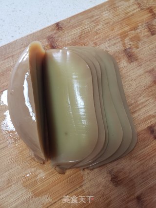 芥末浑浆凉粉的做法步骤：2