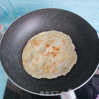 鸡蛋手抓饼的做法步骤：6