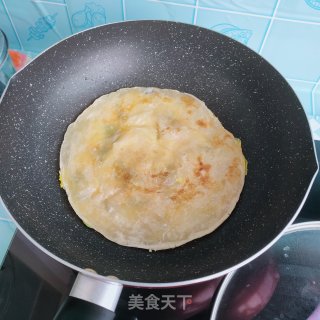 鸡蛋手抓饼的做法步骤：8