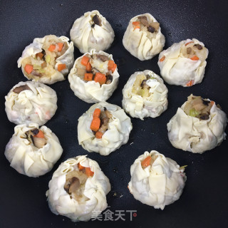 香煎烧麦的做法步骤：16