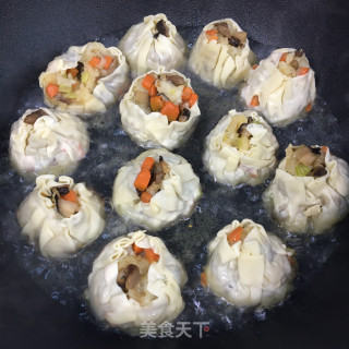 香煎烧麦的做法步骤：17