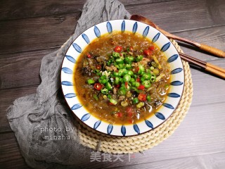 酸菜肉末粉条的做法步骤：13