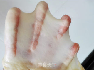 沙拉酱椰蓉（豆沙椰蓉）吐司（一次发酵）的做法步骤：2