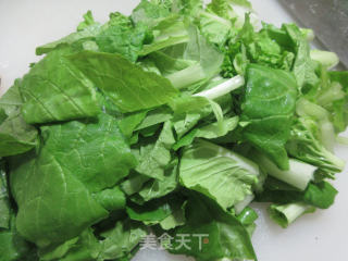 香干炒毛毛菜的做法步骤：3