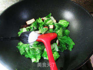 香干炒毛毛菜的做法步骤：6