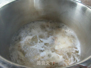 青菜莲藕龙骨汤的做法步骤：7