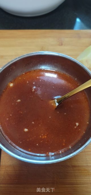 豆瓣酱烧腐竹的做法步骤：4