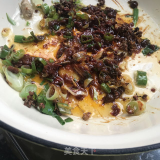 麻辣黑鱼炖豆腐的做法步骤：6