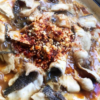 麻辣黑鱼炖豆腐的做法步骤：12