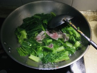 芥菜肉丝汤的做法步骤：5