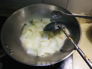 海米炒冬瓜的做法步骤：6