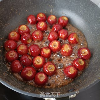 桂花炒红果的做法步骤：8