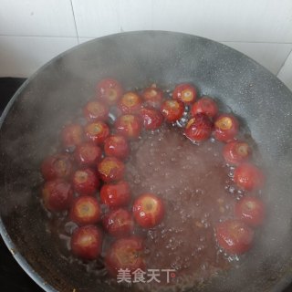 桂花炒红果的做法步骤：9