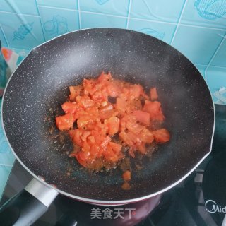 素丸子菠菜汤面的做法步骤：5