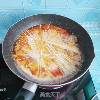 素丸子菠菜汤面的做法步骤：10