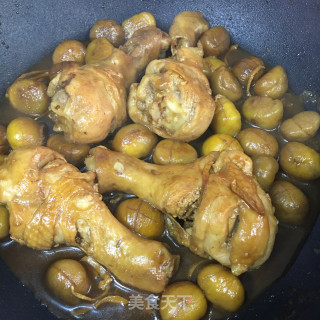 板栗烧鸡腿的做法步骤：8