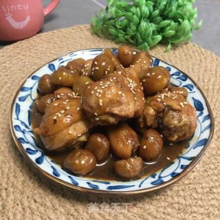 板栗烧鸡腿的做法步骤：9