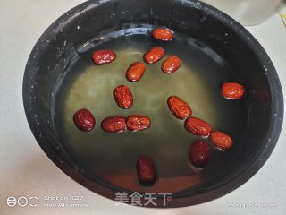 红枣绿豆粥的做法步骤：2