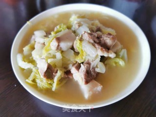 白菜炖肉的做法步骤：8