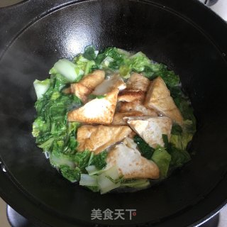 白菜炖豆腐的做法步骤：6