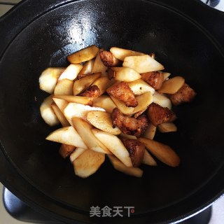 萝卜炖肉的做法步骤：3