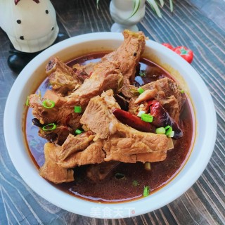 香辣炖脊骨的做法步骤：15