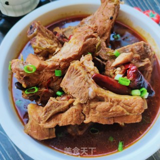 香辣炖脊骨的做法步骤：16