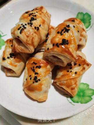 手抓饼新吃的做法步骤：4
