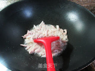 猪肉炒腌白菜的做法步骤：5