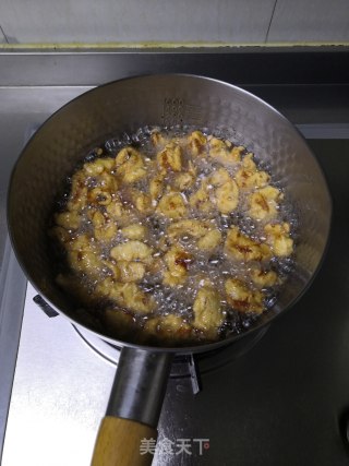 糖醋里脊的做法步骤：9