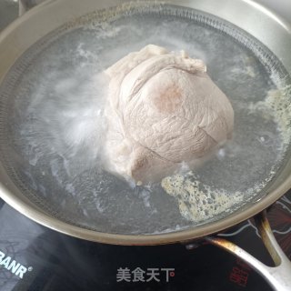 回锅肉炖豆腐的做法步骤：3