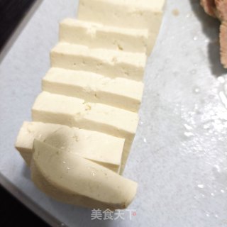 回锅肉炖豆腐的做法步骤：12