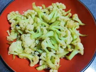 素炒有机菜花的做法步骤：10