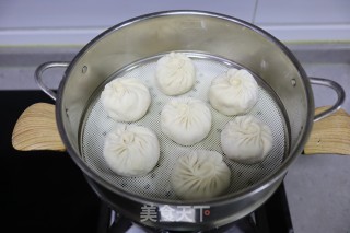 南瓜虾皮包子的做法步骤：14
