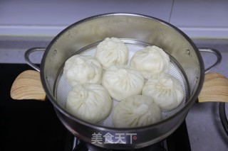 南瓜虾皮包子的做法步骤：15