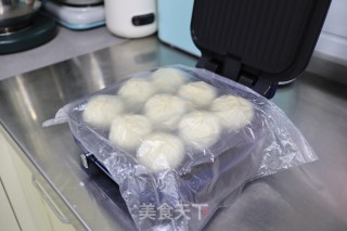 南瓜虾皮包子的做法步骤：16
