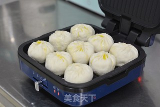 南瓜虾皮包子的做法步骤：17