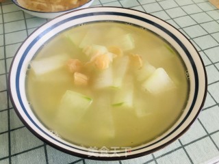 瑶柱冬瓜汤的做法步骤：10