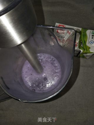 紫薯椰蓉奶糕的做法步骤：3