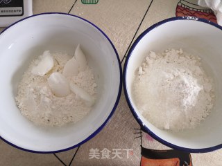 绿豆酥的做法步骤：1