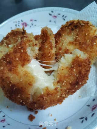 奶酪土豆饼的做法步骤：8