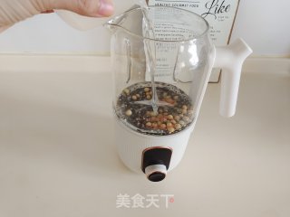 藜麦黑芝麻豆浆的做法步骤：4