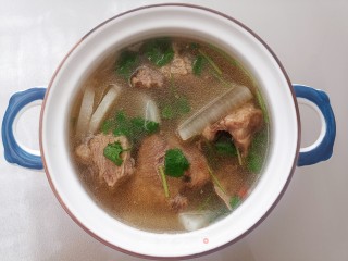 萝卜排骨汤的做法步骤：7