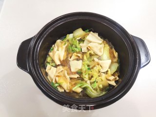 砂锅白菜炖粉条的做法步骤：8
