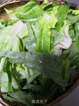 素炒莴笋叶的做法步骤：1
