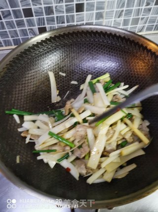 酸笋五花肉的做法步骤：6