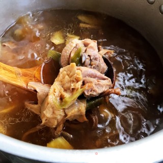 松茸炖鸡汤的做法步骤：10