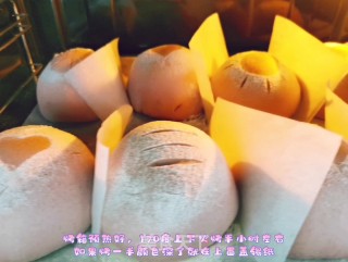 肉松芋泥麻薯软欧包的做法步骤：13